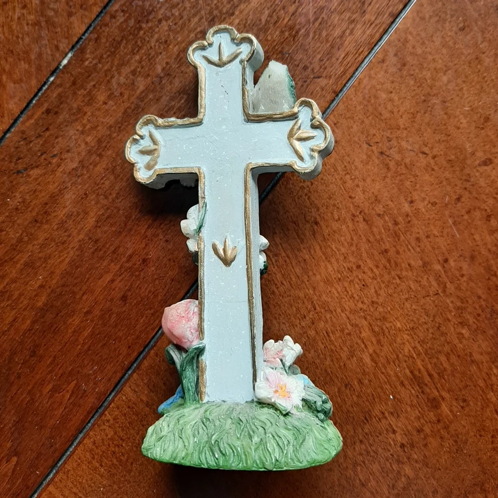 Set Of 2 Small Religious Figurines